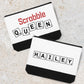 Customized Scrabble Queen Money Pouch