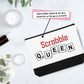 Customized Scrabble Queen Money Pouch