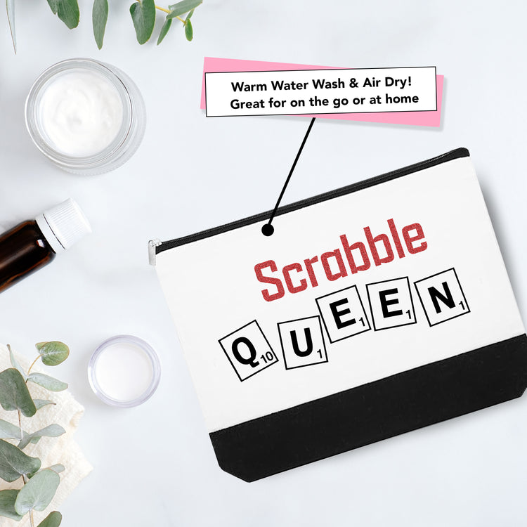 Customized Scrabble Queen Money Pouch