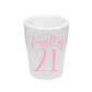 Finally 21 Personalized Shot Glass (1 oz. Ceramic Glass)