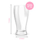 Promoted to Uncle Announcement Gift - Custom Pilsner Glass