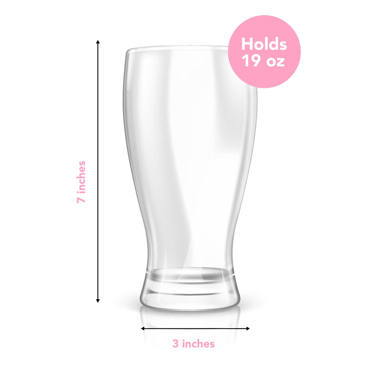 Custom Dog Dad Beer Glass