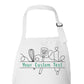 Kitchen Utensils Custom Apron for Chefs and Bakers