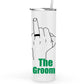 The Groom Personalized Metal Tumbler