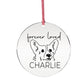 Forever Loved Personalized Dog Image & Name