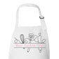 Kitchen Utensils Custom Apron for Chefs and Bakers