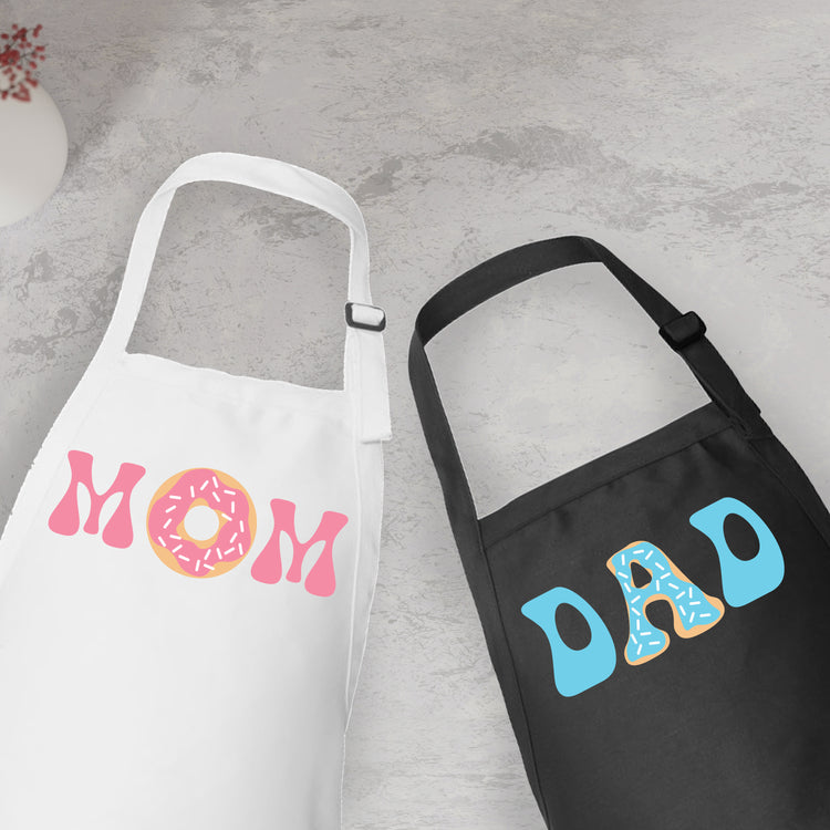 Mom and Dad Custom Baking Apron