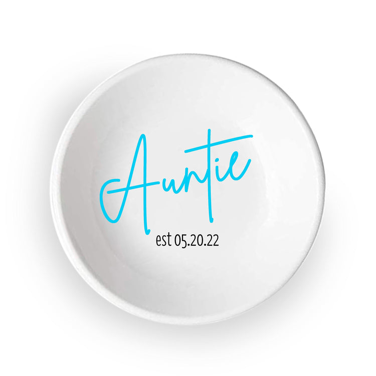 New Auntie Rounded Ring Dish