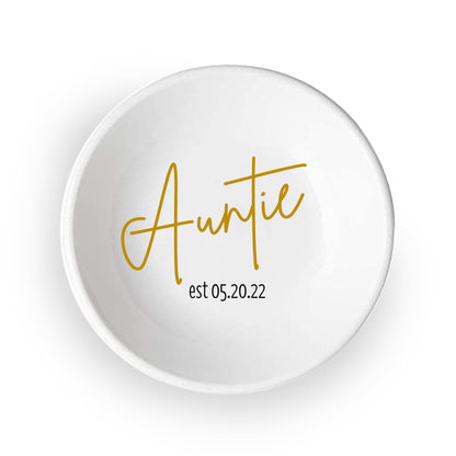 New Auntie Rounded Ring Dish