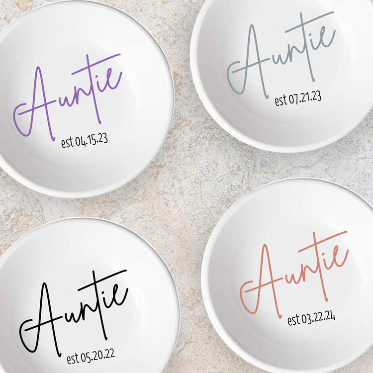 New Auntie Rounded Ring Dish