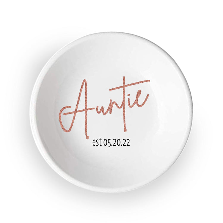 New Auntie Rounded Ring Dish