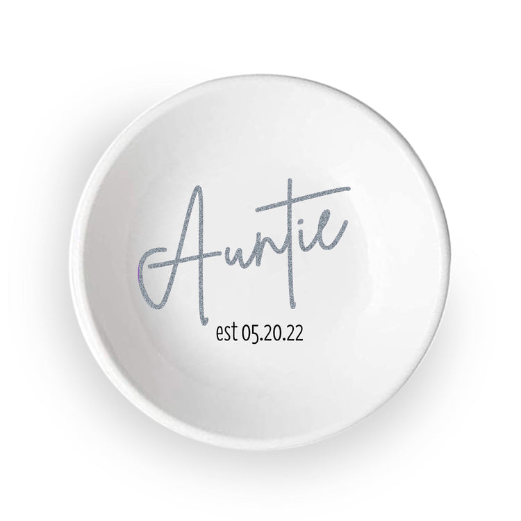 New Auntie Rounded Ring Dish