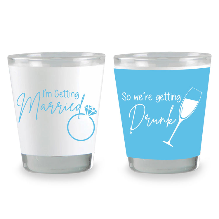 Custom Bachelorette Party Shot Glass