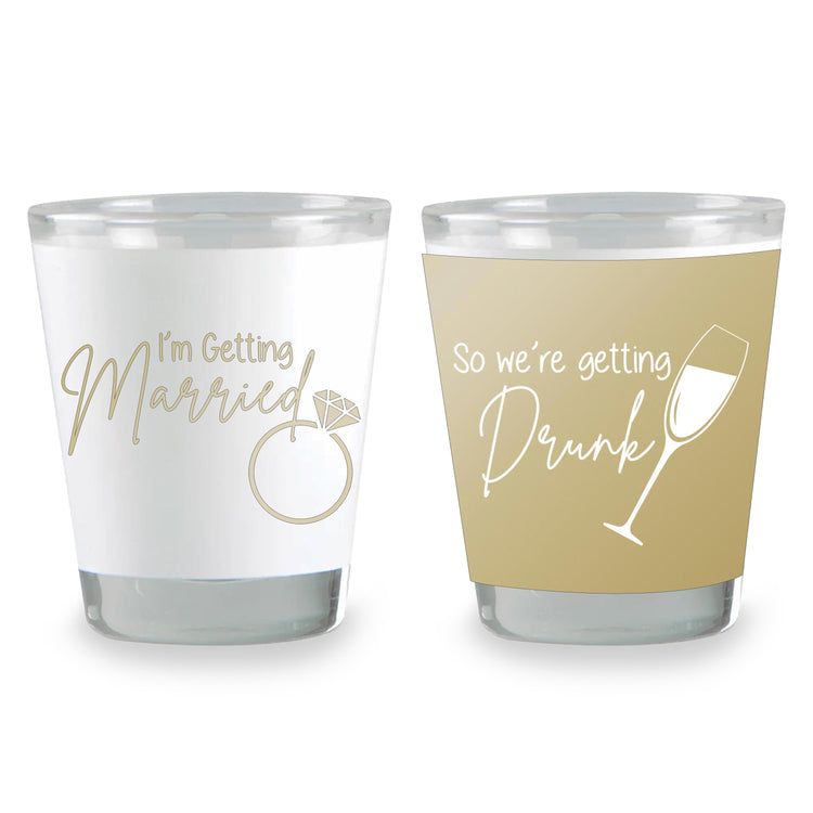 Custom Bachelorette Party Shot Glass