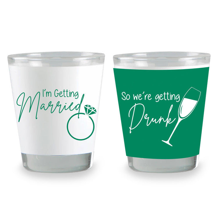 Custom Bachelorette Party Shot Glass