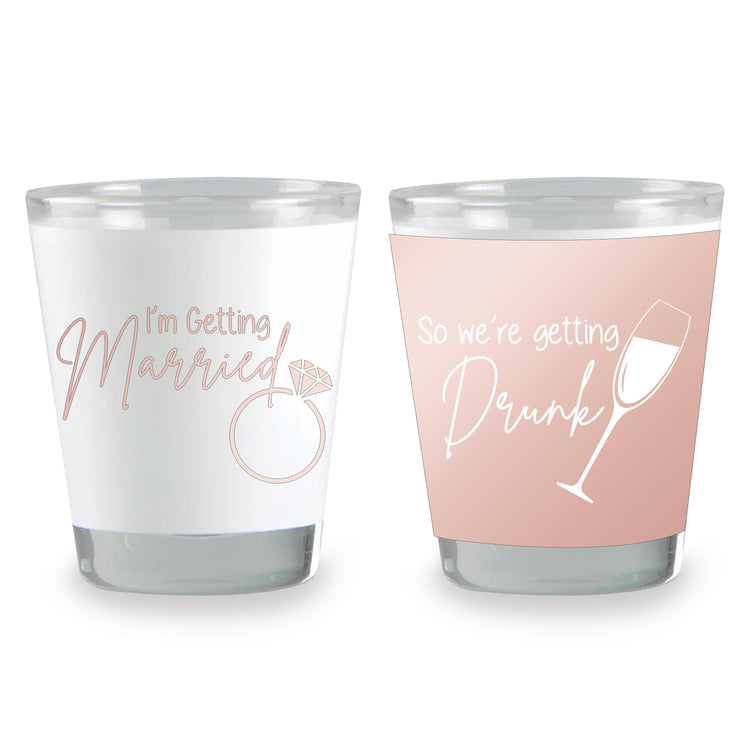 Custom Bachelorette Party Shot Glass