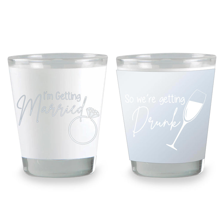 Custom Bachelorette Party Shot Glass