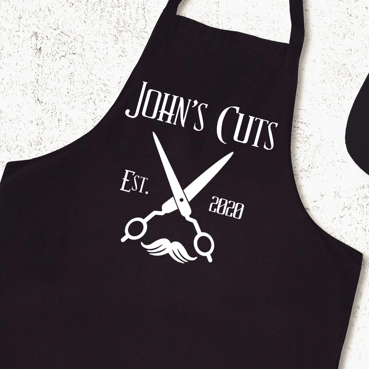 Custom Classic Men’s Barber Shop Apron