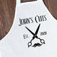 Custom Classic Men’s Barber Shop Apron