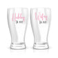 Wife & Hubby Est. Glass Set