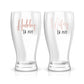 Wife & Hubby Est. Glass Set