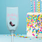 Personalized Birthday Diva Champagne Flute