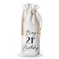 Its My Birthday Custom Wine Tote Bag