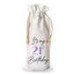 Its My Birthday Custom Wine Tote Bag