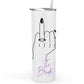 The Bride Personalized Metal Tumbler