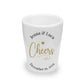 Cheers! Custom Engagement Party Shot Glasses