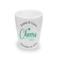 Cheers! Custom Engagement Party Shot Glasses