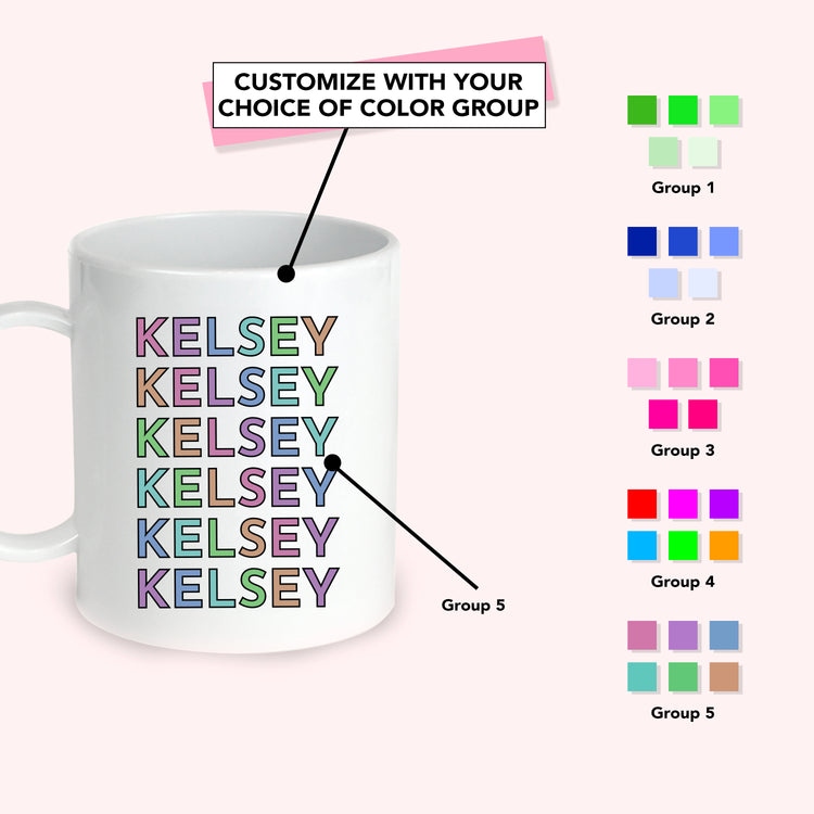 Colorful Custom Mug for Kids