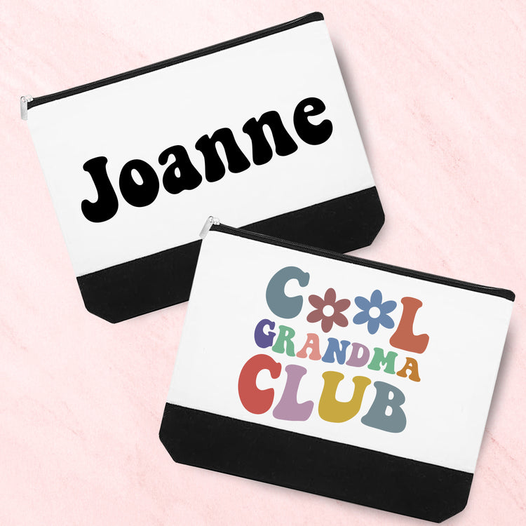 Cool Grandma Club Zipper Pouch