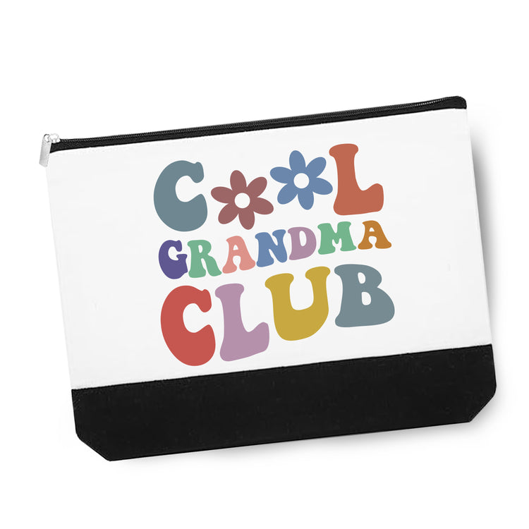 Cool Grandma Club Zipper Pouch