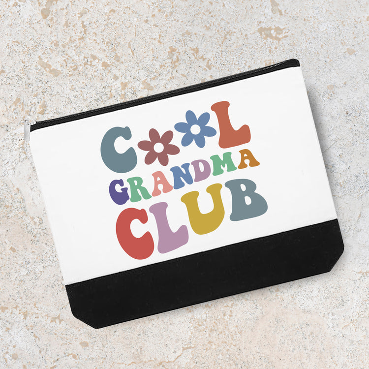 Cool Grandma Club Zipper Pouch