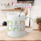 Personalized Dad Mug with Kids Names