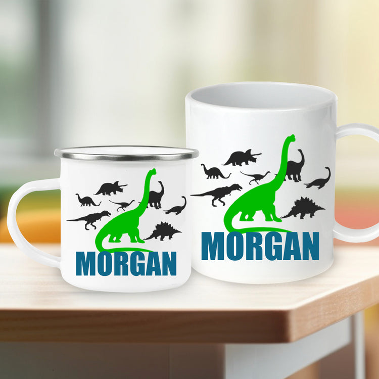 Custom Dinosaur Mug for Kids