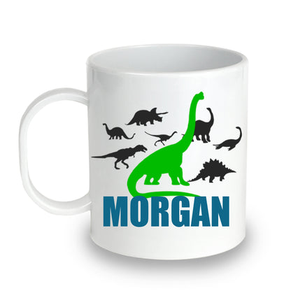 Custom Dinosaur Mug for Kids