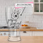 Custom Dog Dad Beer Glass