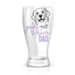 Custom Dog Dad Beer Glass