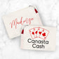 Personalized Canasta Cash Canvas Tote Bag