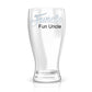 Funcle - Fun Uncle - Personalized Beer Glass