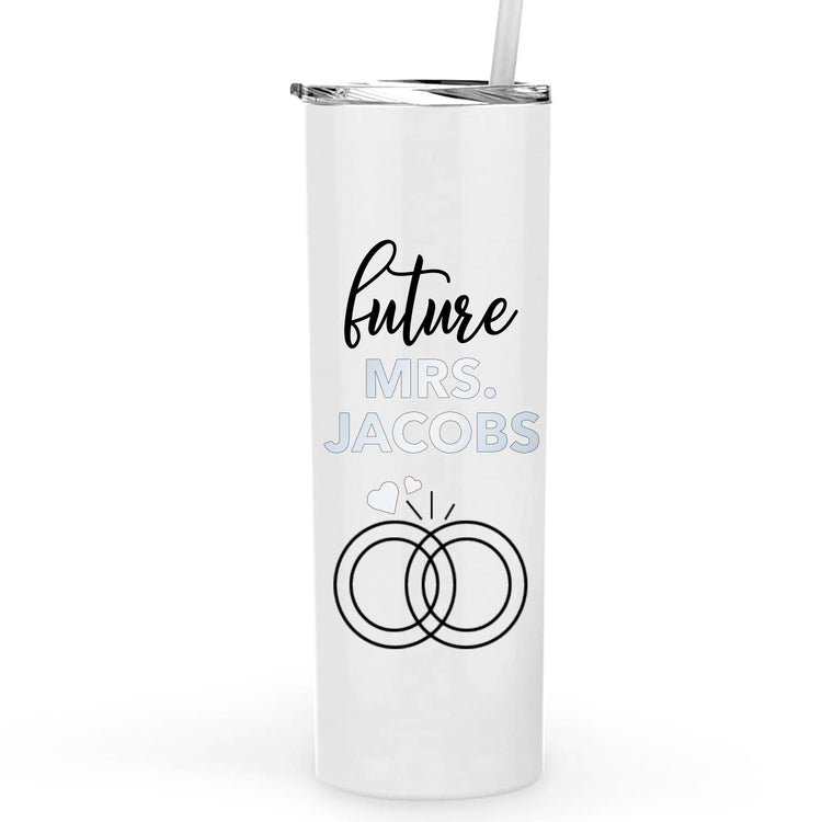 Future Mrs. Personalized Metal Tumbler