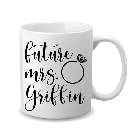 Future Mrs Custom Mug Engagement Gift