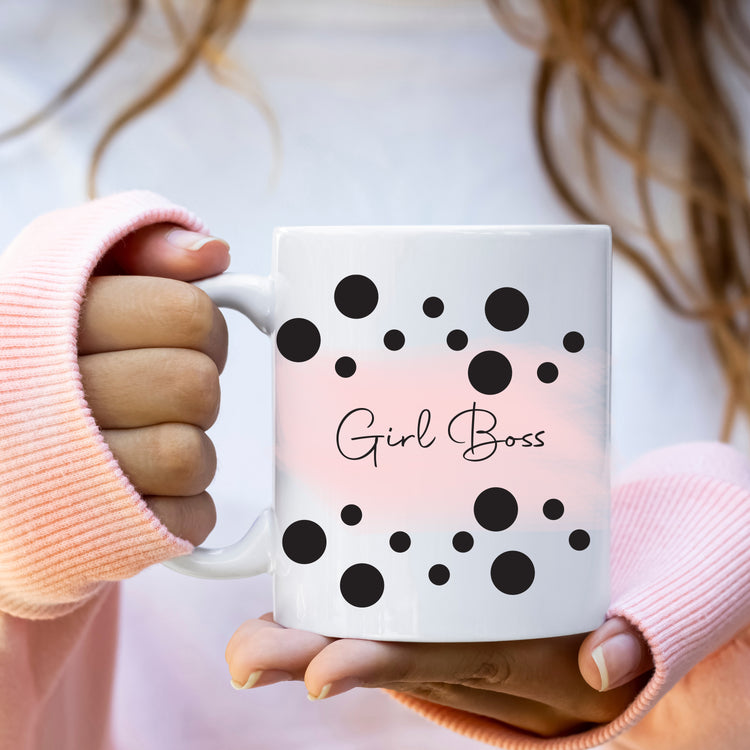 Girl Boss Plastic Mug