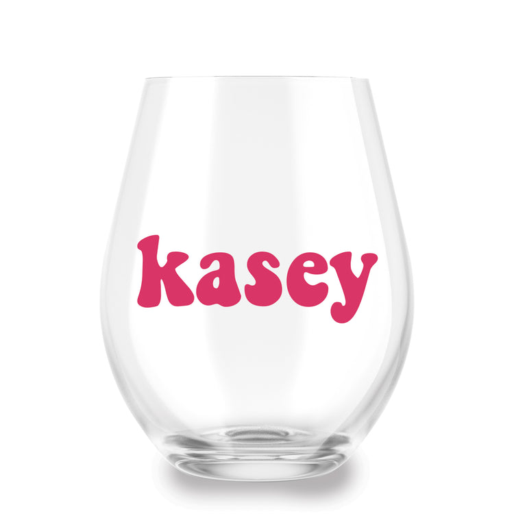 All of Me Loves All Of You - Custom Wine Glass