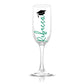 Custom Graduation Champagne Flute & Tote Bag