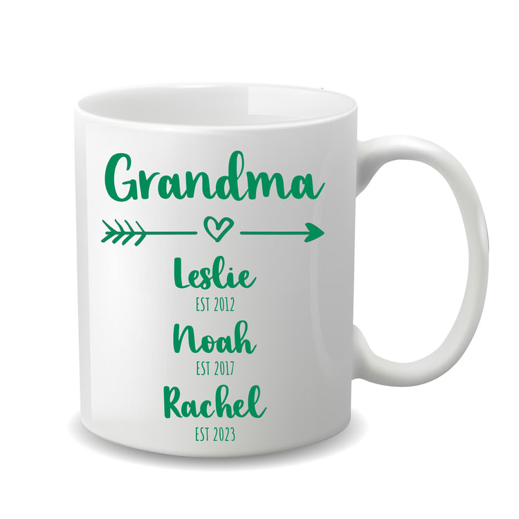 Ceramic Mug for Parents/ Grandparents