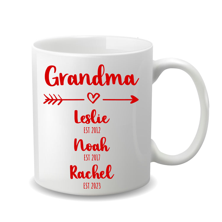 Ceramic Mug for Parents/ Grandparents