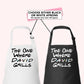 The One Where They Grill Friends Inspired Custom Apron